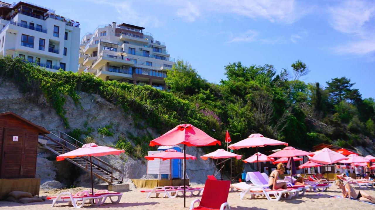 Апартаменти Бяла Клиф На Плажа - Apartments Byala Cliff First Line Exteriör bild