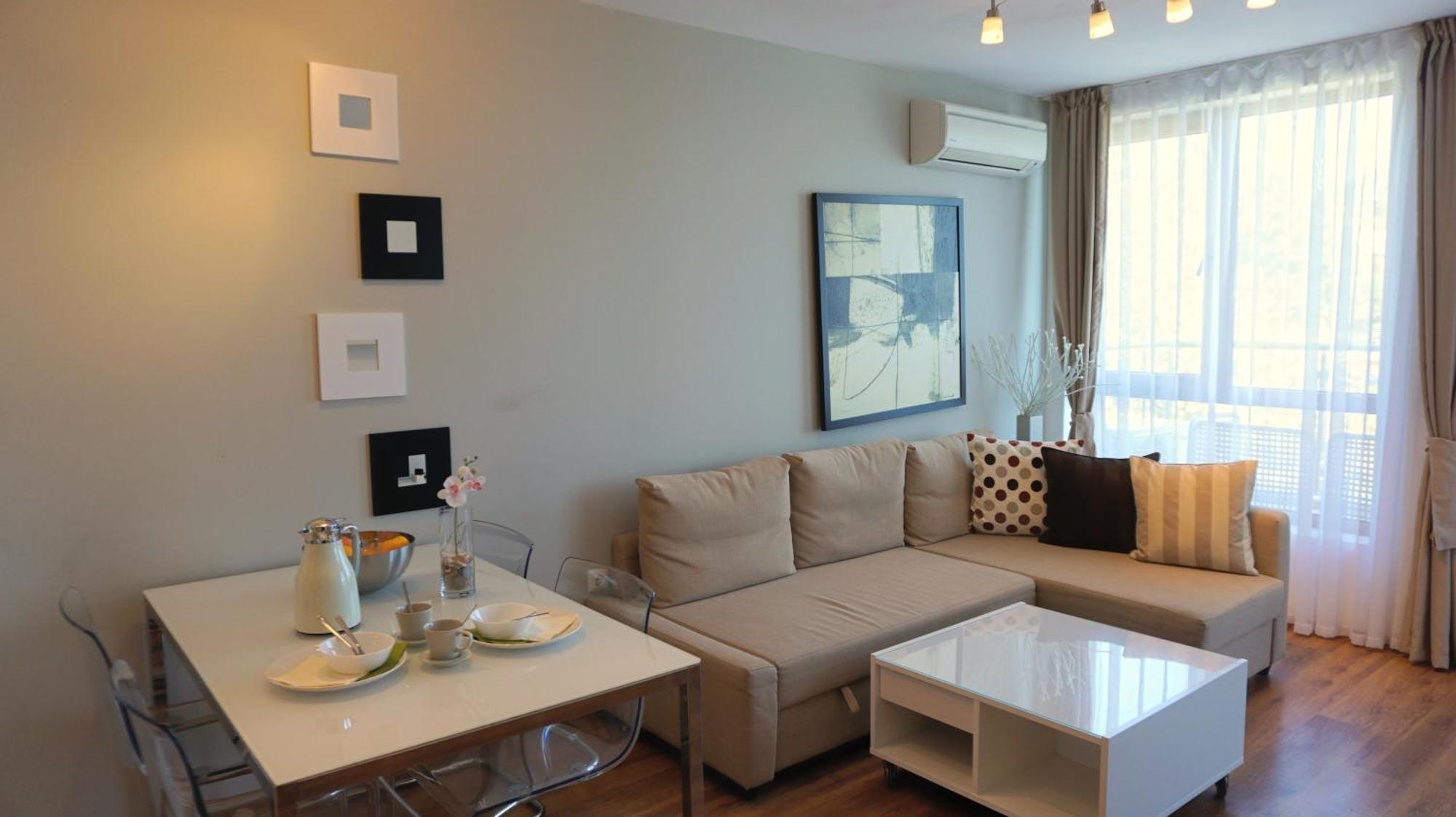 Апартаменти Бяла Клиф На Плажа - Apartments Byala Cliff First Line Exteriör bild