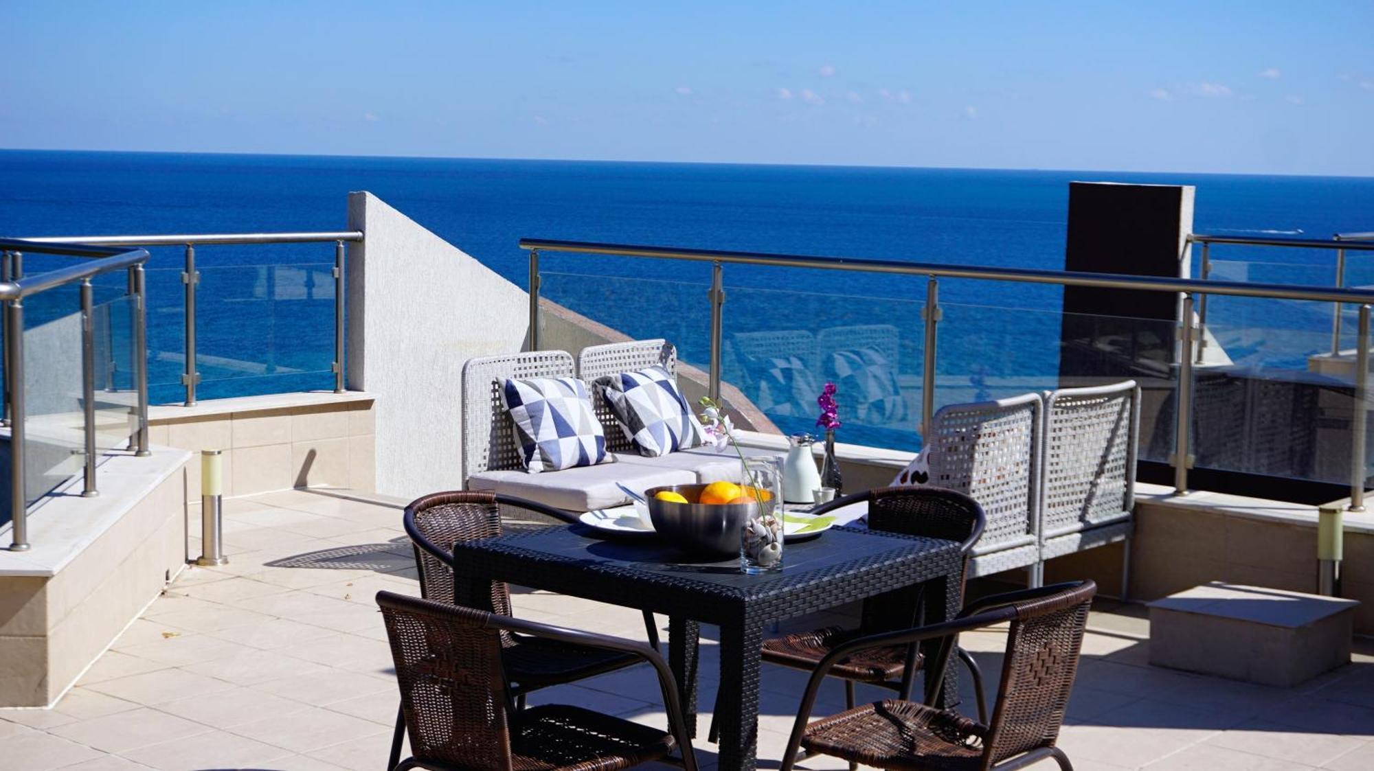 Апартаменти Бяла Клиф На Плажа - Apartments Byala Cliff First Line Exteriör bild