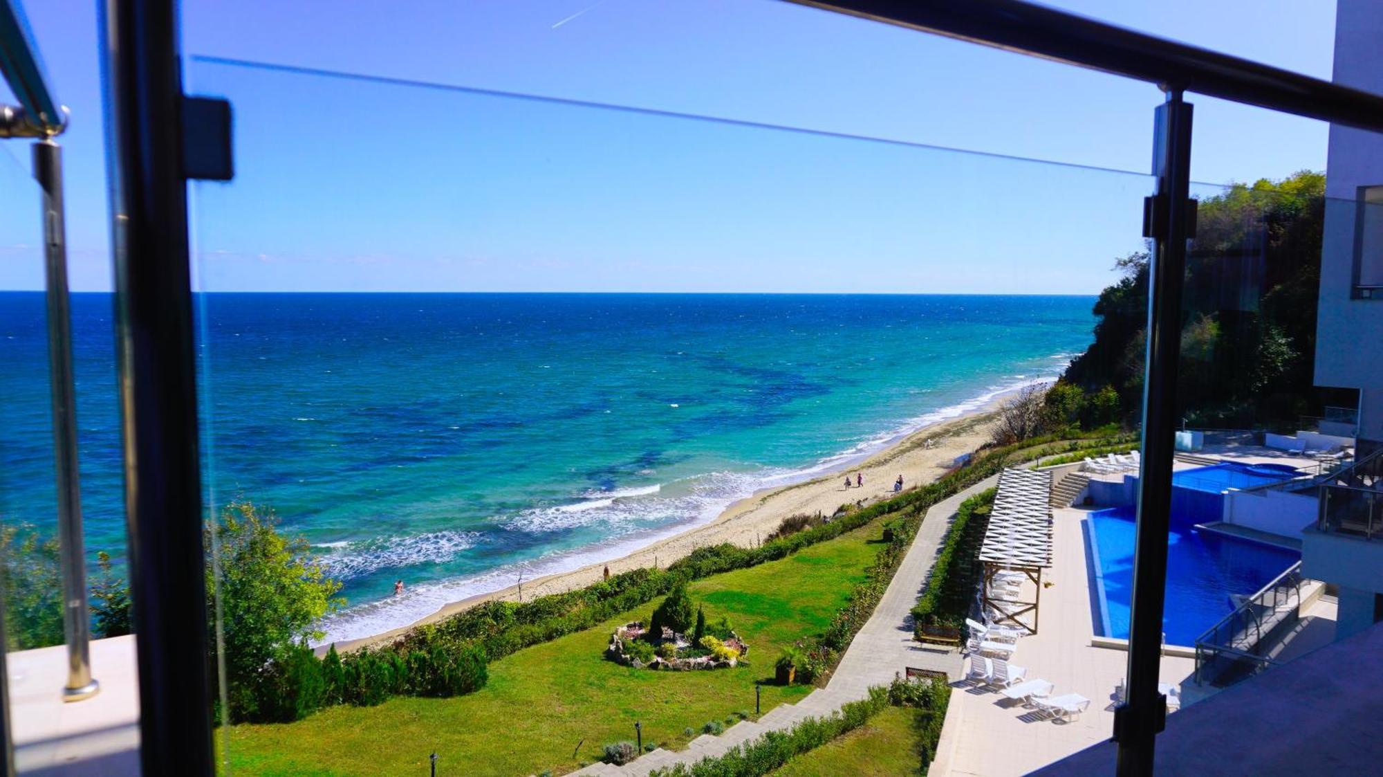 Апартаменти Бяла Клиф На Плажа - Apartments Byala Cliff First Line Exteriör bild