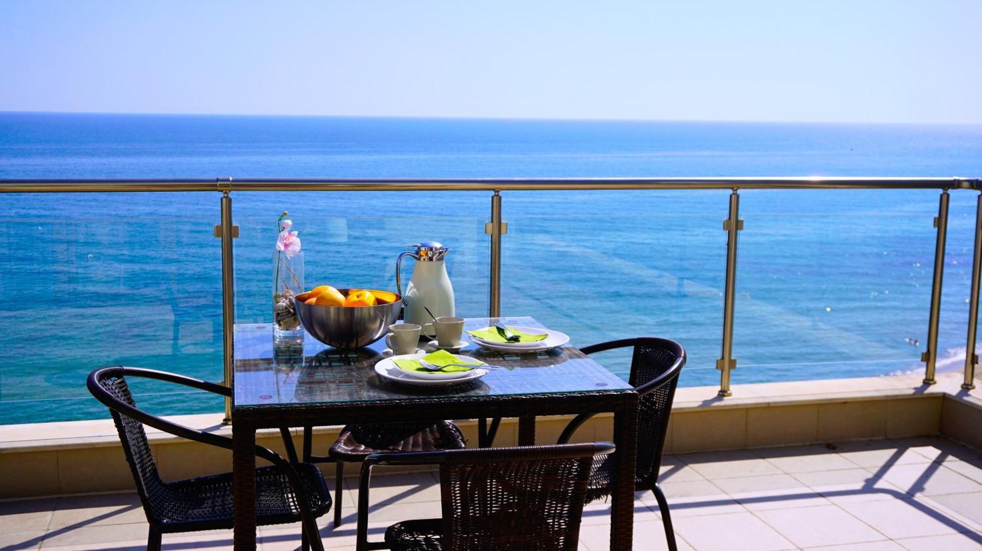 Апартаменти Бяла Клиф На Плажа - Apartments Byala Cliff First Line Exteriör bild